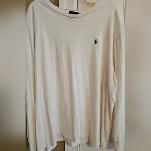 Polo Ralph Lauren - Long Sleeve T Shirt - White 2XL